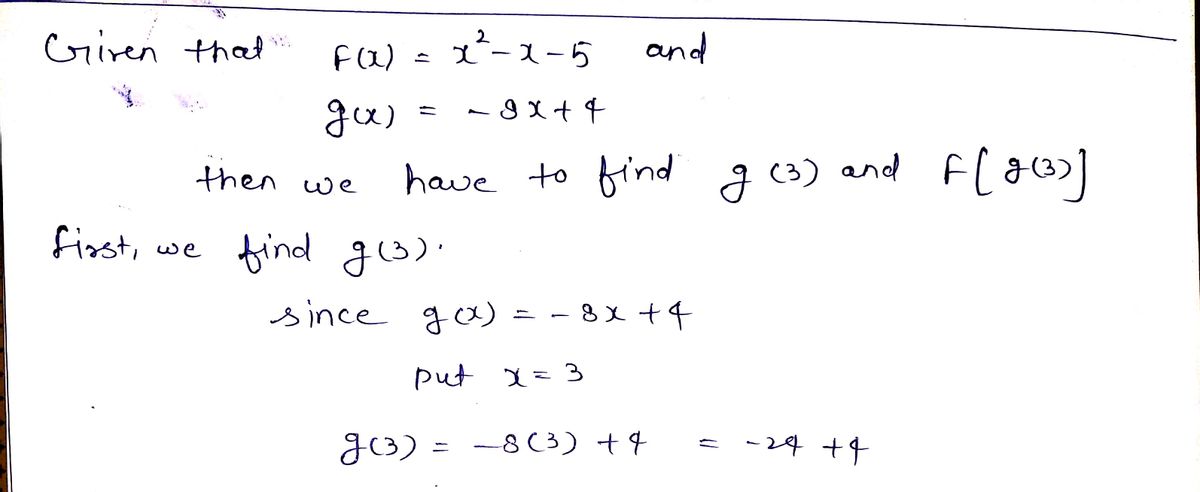 Algebra homework question answer, step 1, image 1